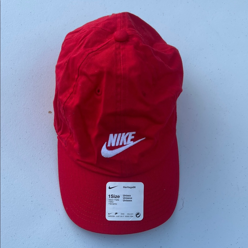 Nike Bold Red Cap - image 1